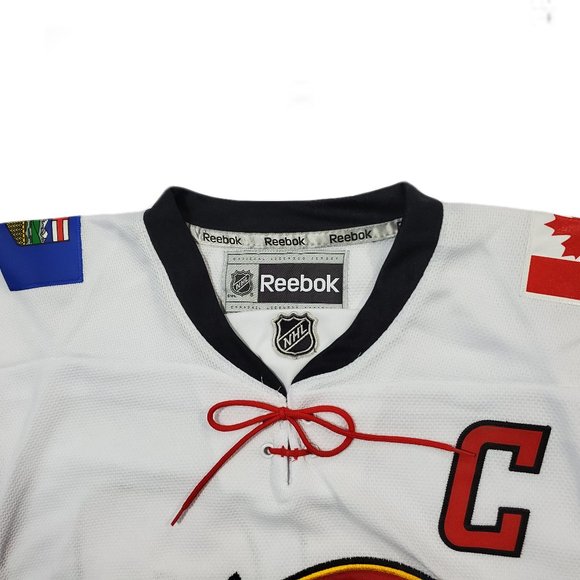Youth Reebok Calgary Flames #12 Jarome Iginla Jersey - Picture 4 of 7